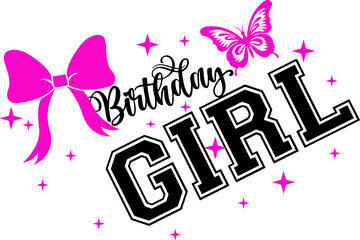 Birthday Girl Svg