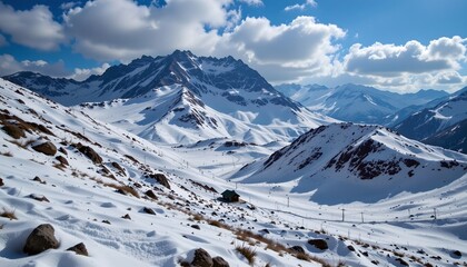 Abstract Numeric Composition with Minimalist Design