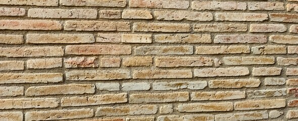 Imitation Exposed Brick Wall Texture – Ideal Background for Web, Banner, and Graphic Design