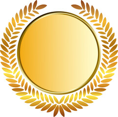 gold medal and laurels