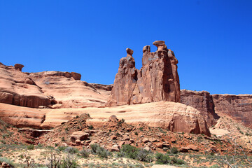 Fototapeta premium Three Gossips - Arches National Park (Utah) 