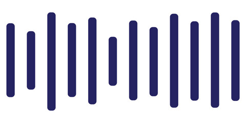 sound wave icon silhouette