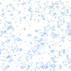 PNG Abstract blue water droplets background a refreshing and clean design element perfect for presentations or web design