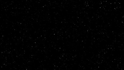 Starry Night Sky with Countless Distant Stars