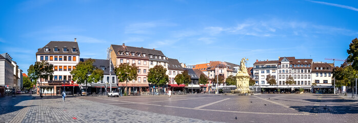 Marktplatz, Mannheim, Deutschland 