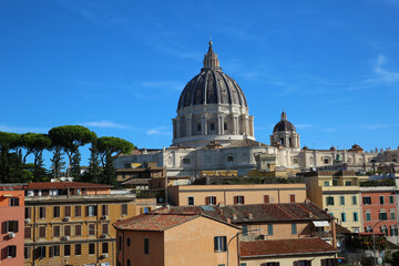 St. Peter's cathedral in Rome, Italy