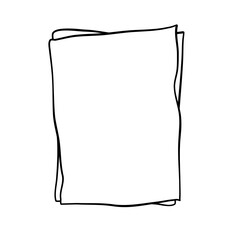 Double blank paper