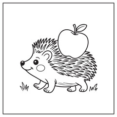 Fall Into Autumn coloring pages 