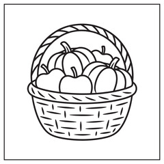 Fall Into Autumn coloring pages 