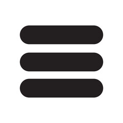 Obraz premium Hamburger menu icon