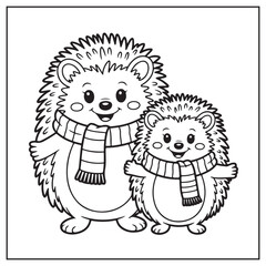 Fall Into Autumn coloring pages 