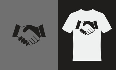 t-shirt with trade logo design