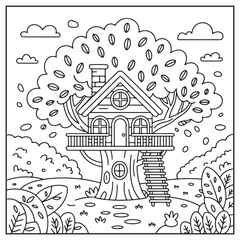 Fall Into Autumn coloring pages 