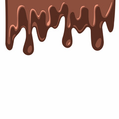 chocolate drip vector, choco melted, hot cocoa flow, sweet dessert vector, milk drop illustration, brown liquid wave, melting chocolate cartoon