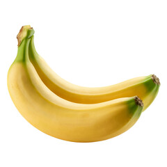 bananas isolated transparent