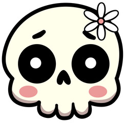 Cute skull