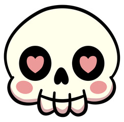Cute  skull