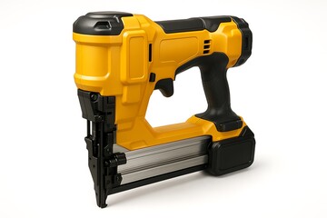 Fototapeta premium Modern Cordless Nail Gun — High-Power Battery Tool for Carpentry, Framing, and Construction Work