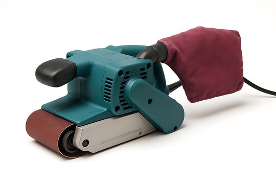 Industrial Belt Sander — Heavy-Duty Power Tool for Woodworking, Metalworking, and Surface Finishing