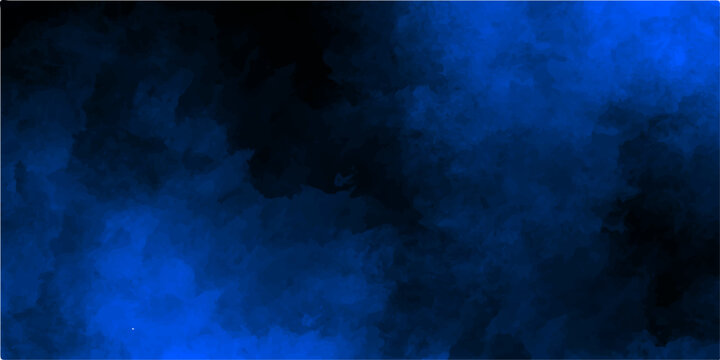 Dark night storm cloudscape texture with a blue grunge background and copy space. clouds, smoke, light, moon, color, fog, fire, heaven, water, design, backgrounds