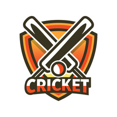 Cricket, sports logo