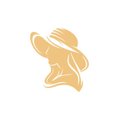 Beauty logo, woman face logo, simple face logo. Suitable for your design need, logo, illustration, animation, etc.