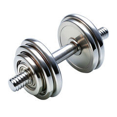 Naklejka premium Adjustable dumbbell isolated on transparent background