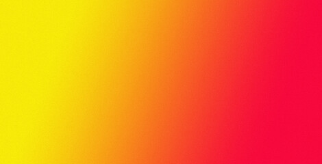 Vibrant orange red yellow grainy summer gradient background with smooth blurred neon glow futuristic design