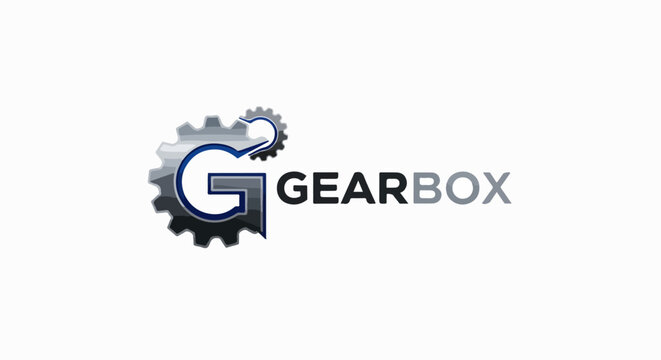 Gear Mechanical Engineer Transmission Car Logo Vector