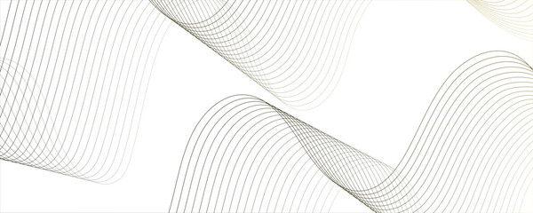 Fototapeta premium Abstract colorful wave line transparent background modern stream wave background and wave curve lines background Abstract wave element for design. Digital frequency track equalizer. Stylized line art.