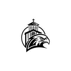 vector illustration of a church