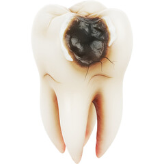 Tooth Decay with Cavity Illustration