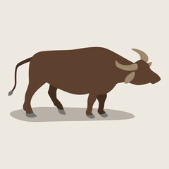 Buffalo Vector Illustration