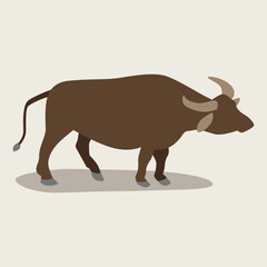 Buffalo Vector Illustration