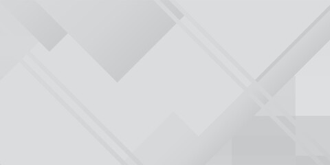 Abstract white geometric shape futuristic background