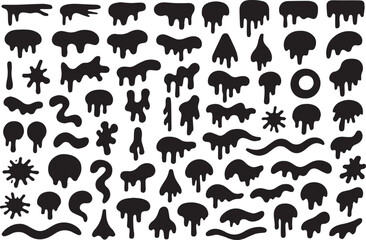 Mega Hand Drawn Space Icon Set Planets Galaxy Constellations Telescope and Solar System Doodles