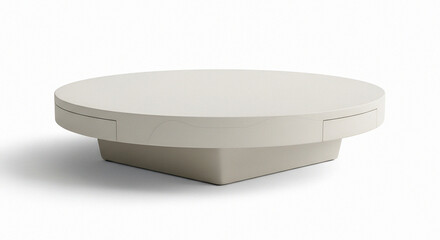 Sleek Scandinavian Design Coffee Table, 8K Render