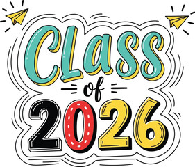 Green 2026 happy new year text vector illustration scalable eps graphic