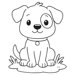 cute Dog Vector