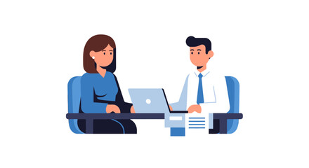 Business Interaction: Focused Discussion and Laptop Usage in a Professional Context