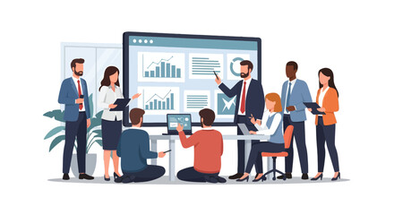 Business Team Presentation: A Collaborative Approach to Data Analysis and Strategic Planning