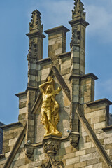 Obraz premium corporate houses of the Old Crossbow in Antwerpen, Belgium