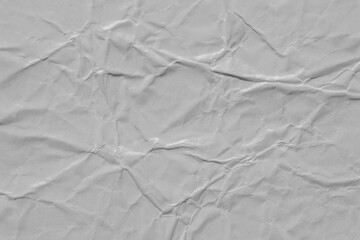 Creased paper texture overlay effect, png wrinkled paper surface