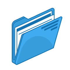Icon of Computador Folder or Carpeta Web
