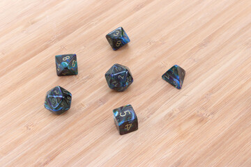 Blue Swirl Dice Overhead Change 01
