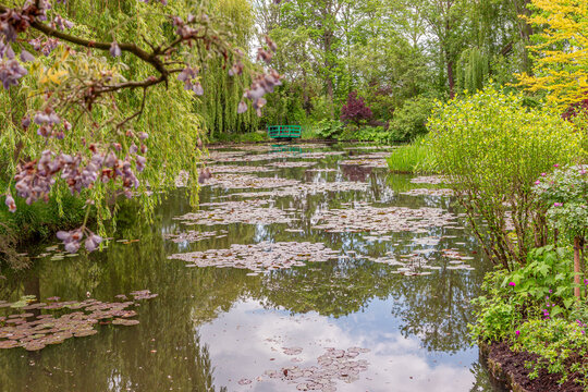 gardens of painter Claude Monet in Giverny, France
