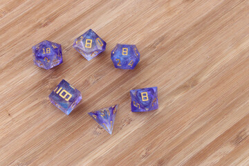 Lavender Dice Overhead Bamboo 02