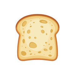 toast bread slice with strawberry jam