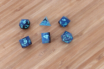 Blue Dice Overhead Bamboo 03