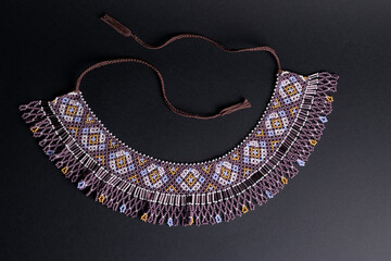 Silianka - Ukraine necklace from beads